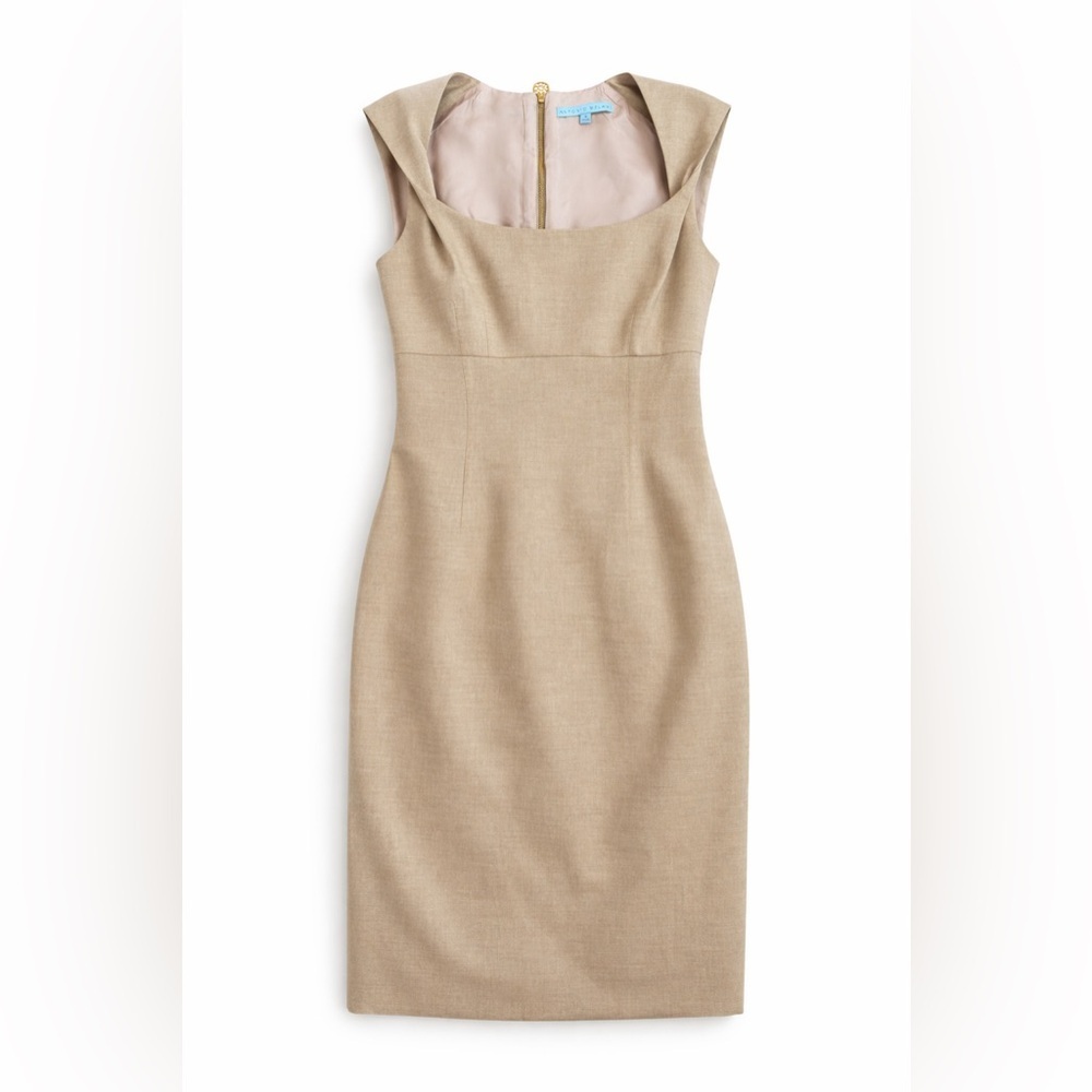 Antonio Melani Saint-Tropez Midi Dress in Carmel- NWT- Size 6